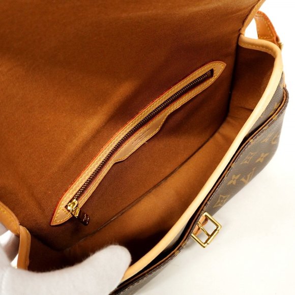 LOUIS VUITTON Authentic Brown Monogram Shoulder Bag - Picture 4 of 12